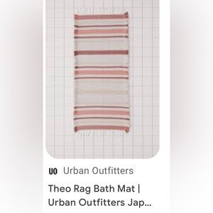 Urban Outfitters Theo Rag Bath Math NWT